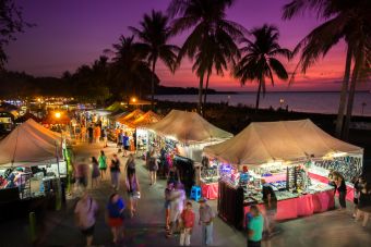 Darwin Mindil Markets. Phto credit: Tourism NT